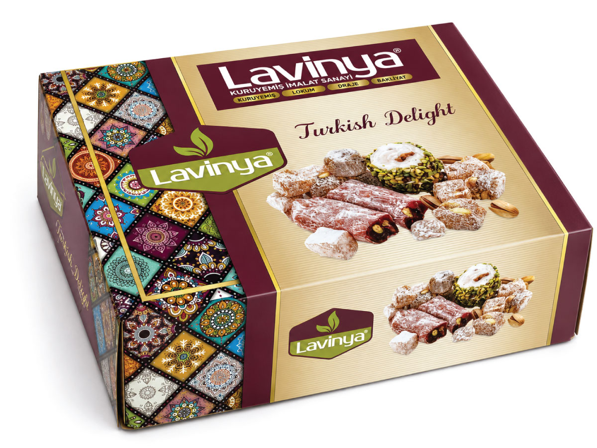 5 Kiloluk Lokum Kutusu