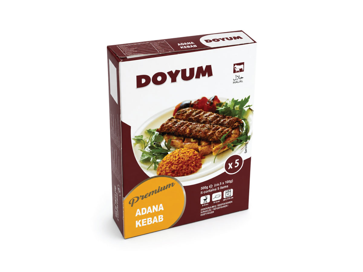 Dondurulmuş Kebap Kutusu