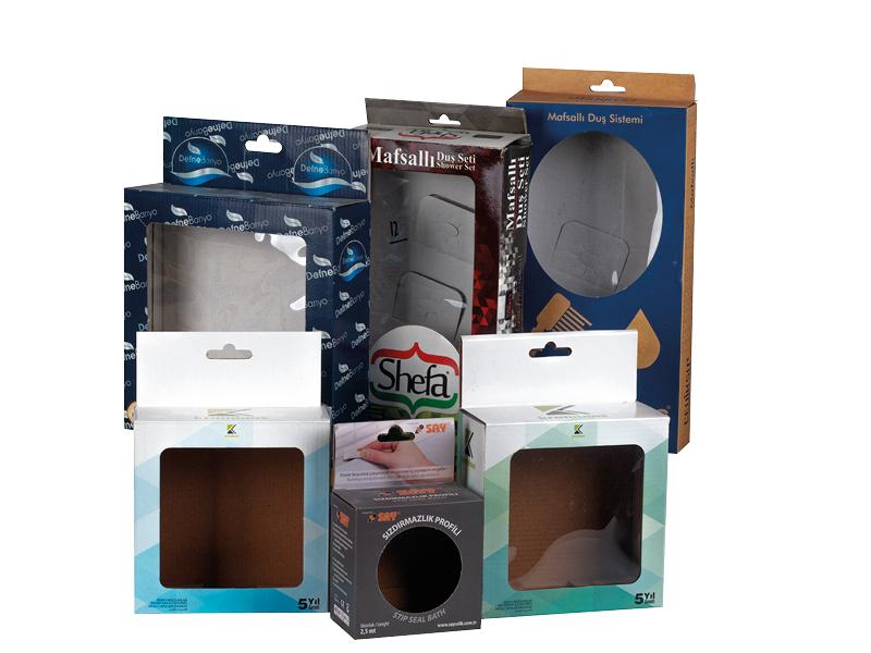 Boîtes variées à fenêtre