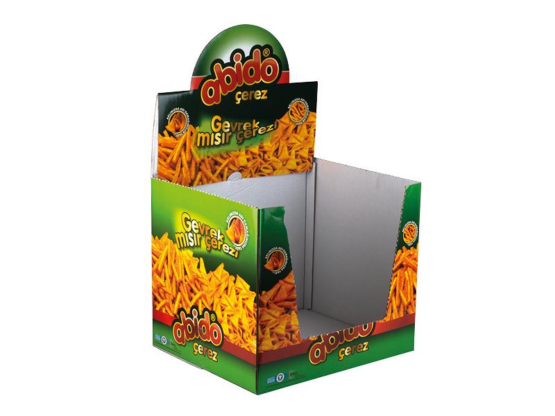 Présentoir de comptoir pour chips